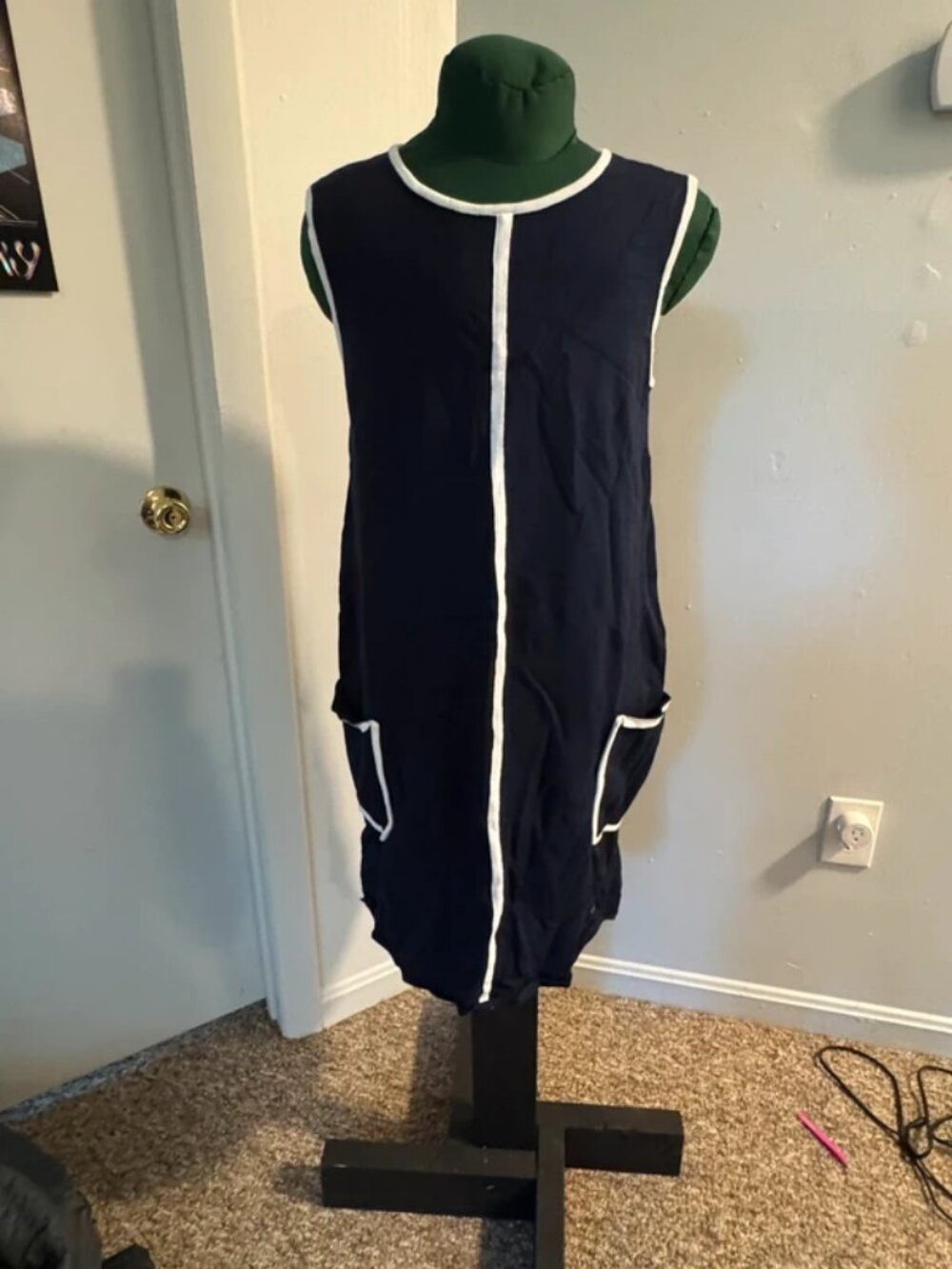 Sleeveless Sweater Dress